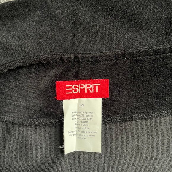 Vintage Esprit Faux-Wrap Mini Skirt - Picture 4 of 6